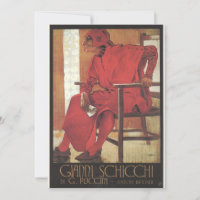 Gianni Schicchi Poster (Puccini)