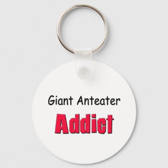 Giant Anteater Addict Keychain (Front)