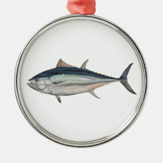 Giant Atlantic Bluefin Tuna Realistic Hat Metal Ornament