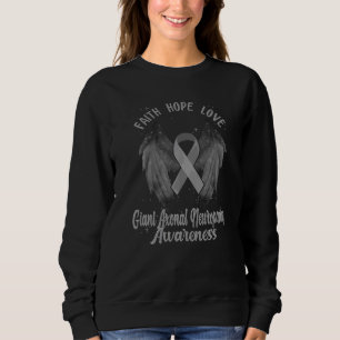 Giant Axonal Neuropathy Awareness Brain Disease Re Sweatshirt
