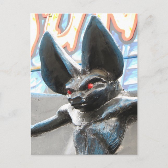 Giant Bat Postcard (Front)