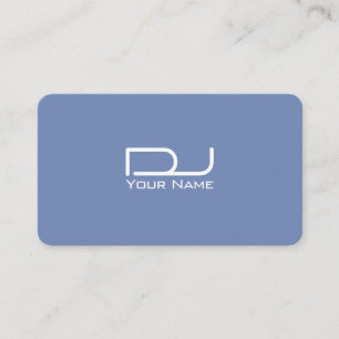 Giant bold logo modern futuristic business card