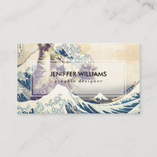 Giant Cat Wave – The Great Wave off Kanagawa       Business Card