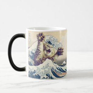 Giant Cat Wave – The Great Wave off Kanagawa Magic Mug