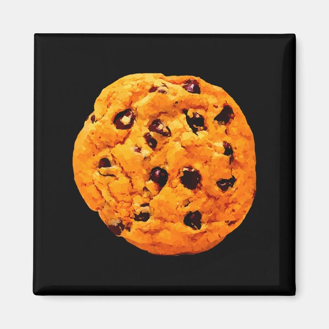 Giant Chocolate Chip Cookie  Magnet (Front)