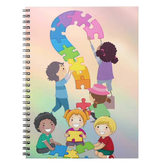 giant colourful notebook (Front)