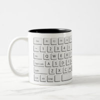 Giant computer keyboard QWERTY letters novelty