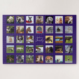 Giant Custom PET Photo Collage PUZZLE 1014 Pieces