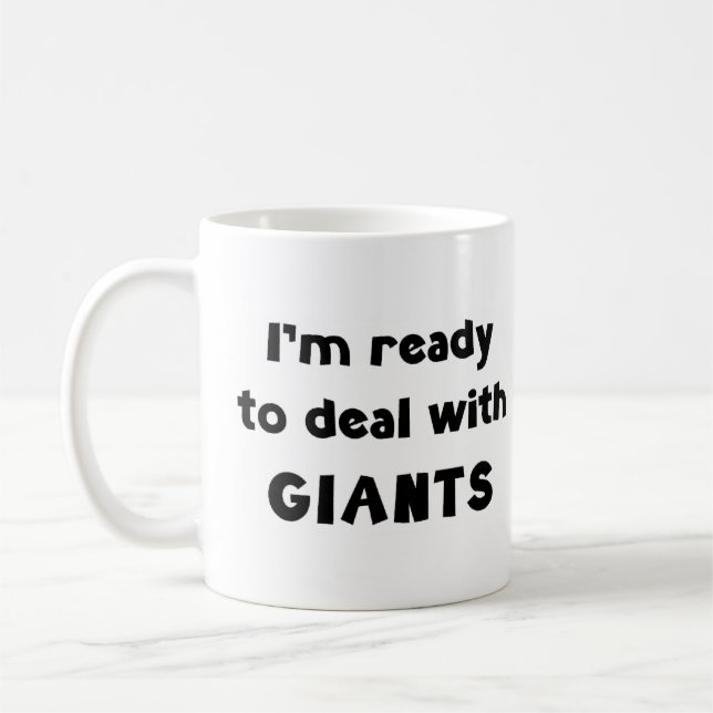 giant deal with coffee mug (Left)