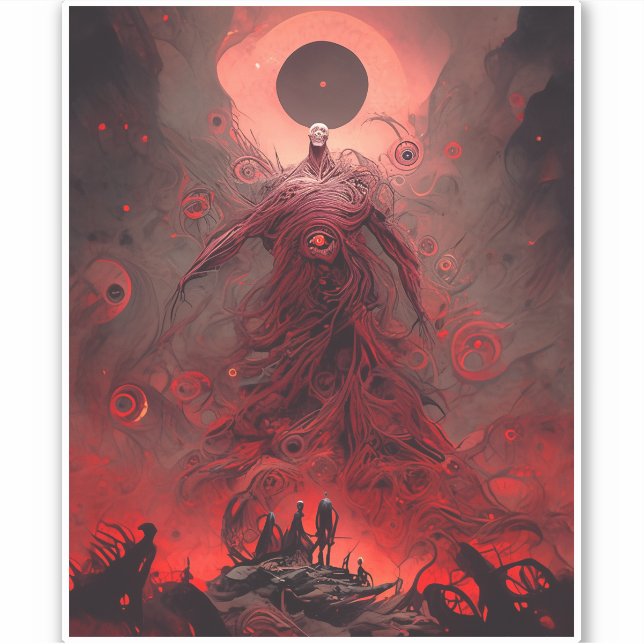 Giant Demon Creature Dark Fantasy Horror (Front)