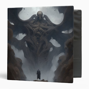 Giant Demon Creature Dark Fantasy Horror Binder
