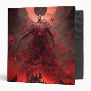 Giant Demon Creature Dark Fantasy Horror Binder