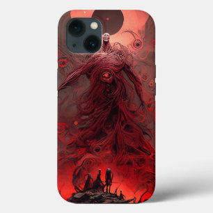 Giant Demon Creature Dark Fantasy Horror iPhone 13 Case