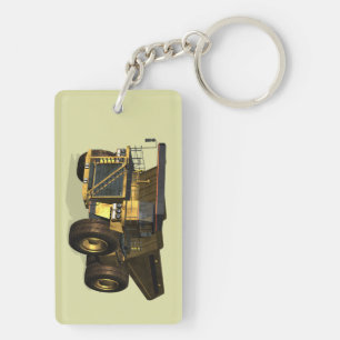 Giant Dump Truck Keychain