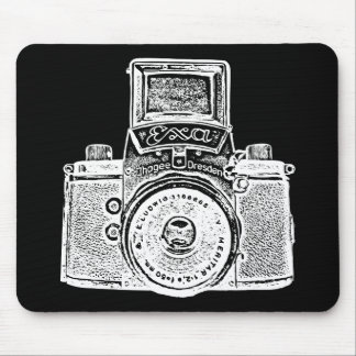Giant East German Camera - Negative Effect Mouse Pad