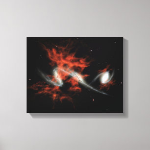 Giant galactic blobs canvas print