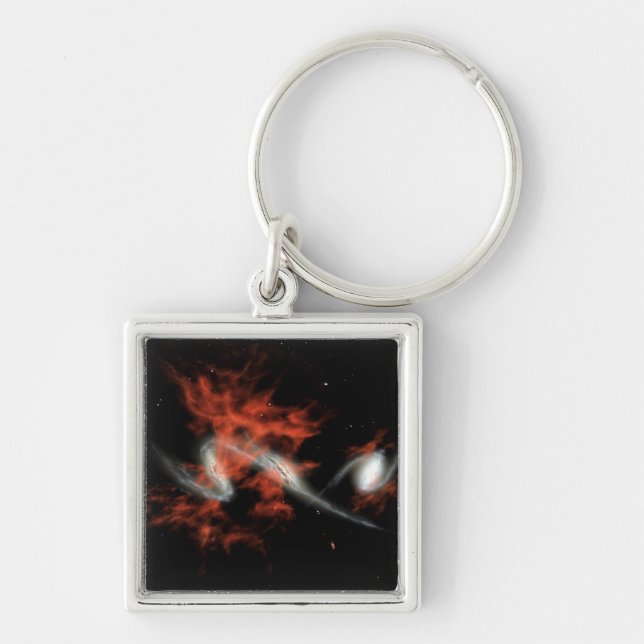 Giant galactic blobs keychain (Front)