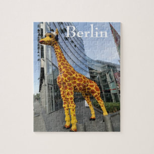 Giant giraffe jigsaw puzzle