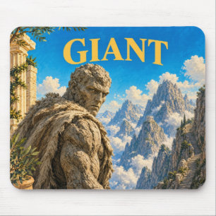 Giant, Gothic Fantasy Monster Mouse Pad