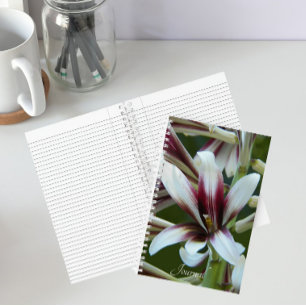 Giant Himalayan Lily Floral Notebook