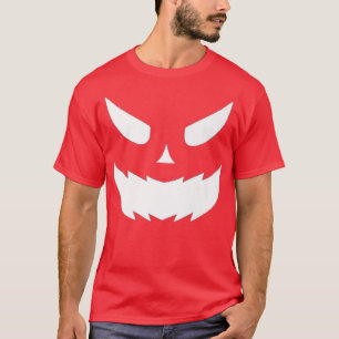Giant Jack O Lantern Face - Scary Halloween Pumpki T-Shirt