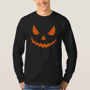 Giant Jack O Lantern Face Scary Halloween Pumpkin T-Shirt