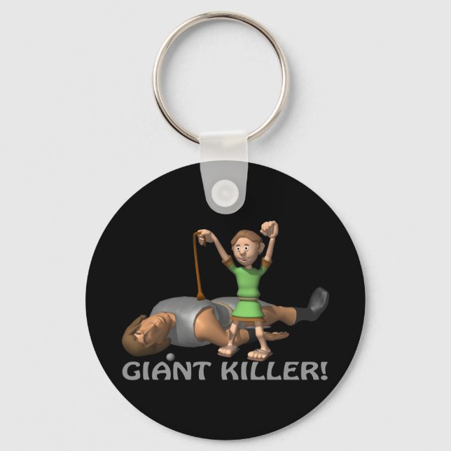 Giant Killer Keychain (Front)