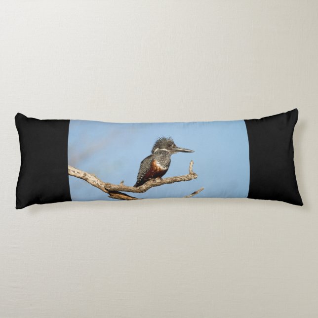Giant Kingfisher Body Pillow (Back)