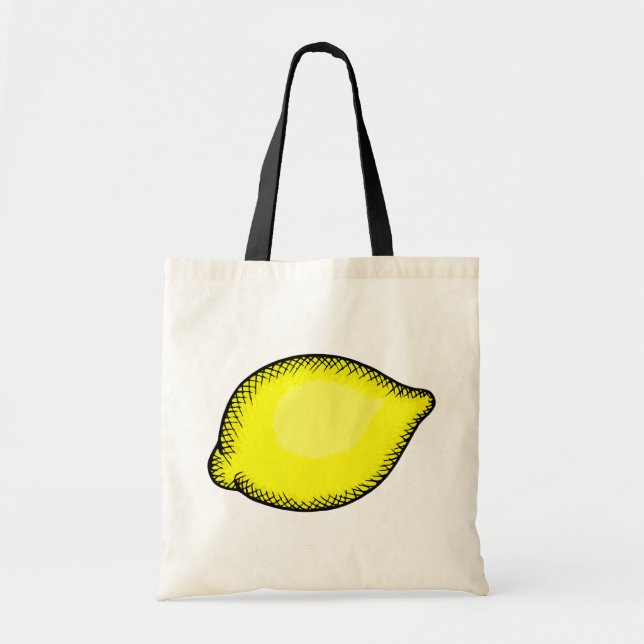 Giant Lemon Tote Bag (Front)