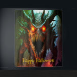 Giant Monster Halloween Backdrop Tapestry<br><div class="desc">Beautiful Giant Monster Halloween Backdrop</div>