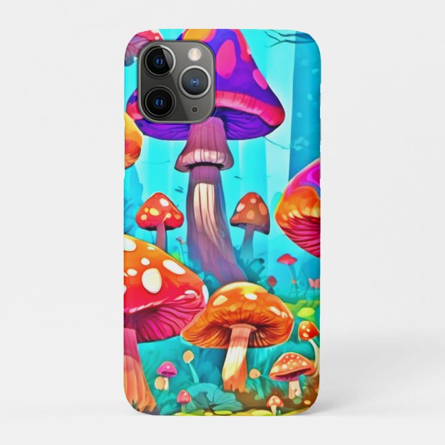 Giant Mushroom Cartoon Art Case-Mate iPhone Case (Back)