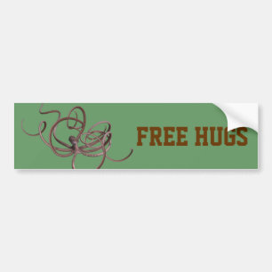 Giant Octopus Bumper Sticker