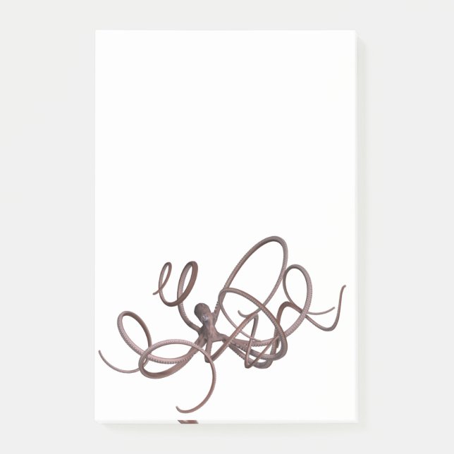 Giant Octopus Post-it Notes (Front)