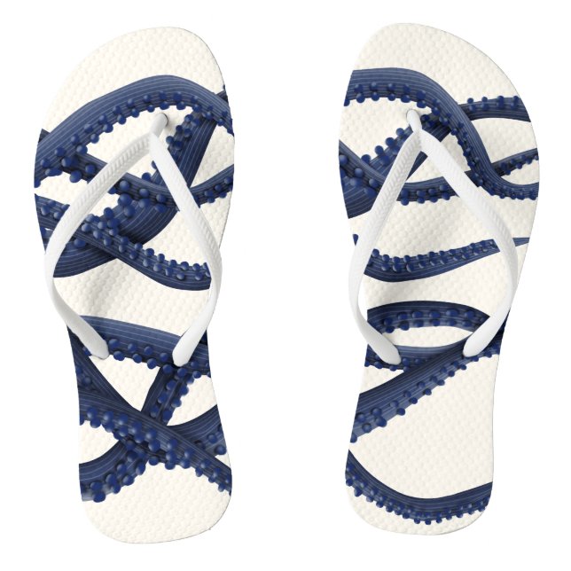 Giant Octopus Tentacles Flip Flops (Footbed)
