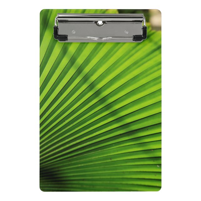 Giant Palm Leaf Pattern Mini Clipboard (Front)