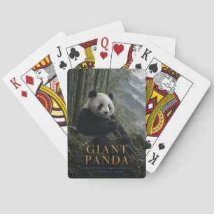 Giant Panda Bamboo Forest ANIMALS Poker Playing Cards