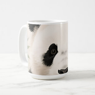 Giant Panda Bamboo Portrait Coffee Mug