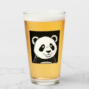 Giant Panda Bear Glass