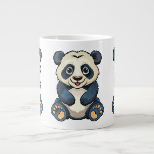 Giant panda large coffee mug