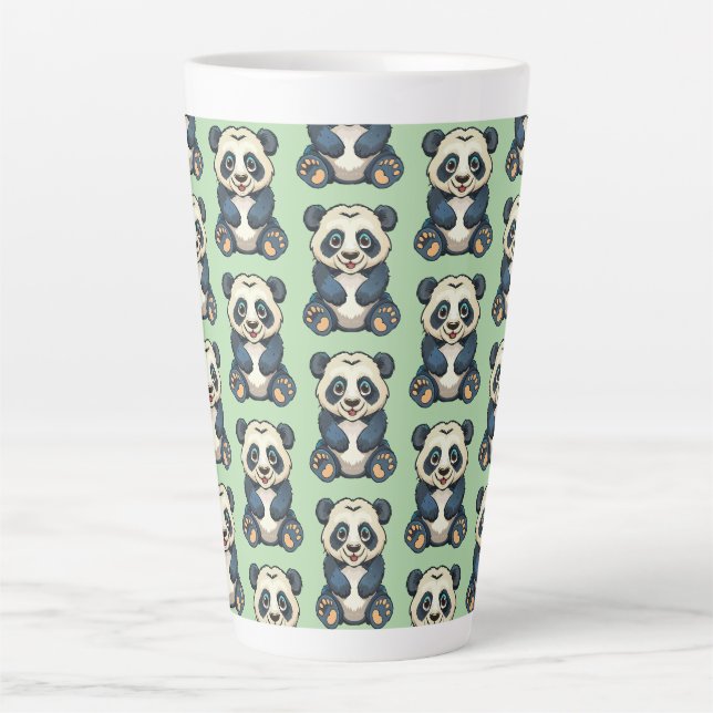 Giant panda latte mug (Front)