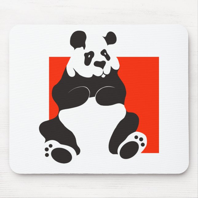 Giant Panda Mouse Pad (Front)