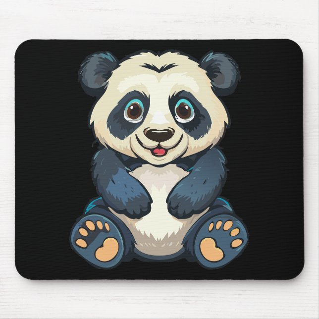 Giant panda mouse pad (Front)