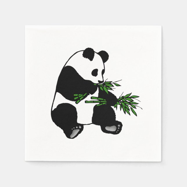 Giant Panda Napkin (Front)
