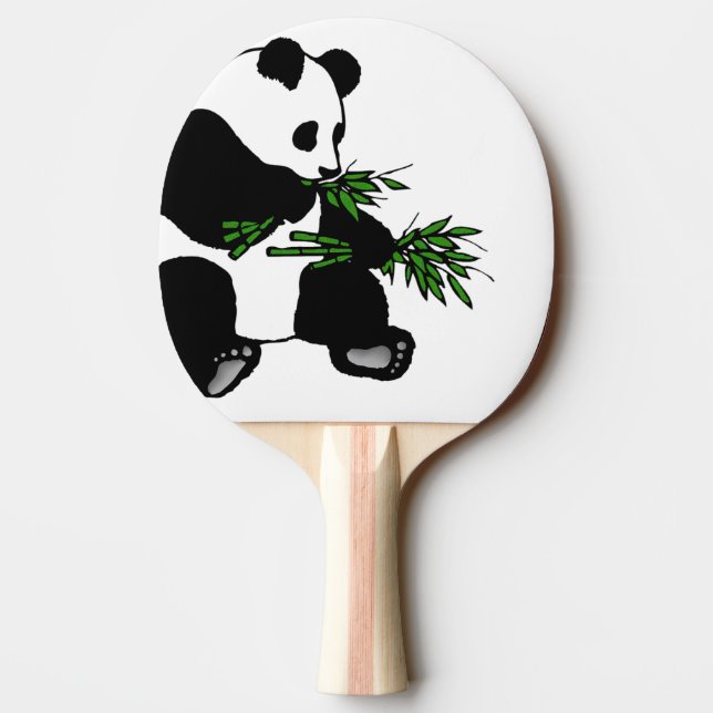 Giant Panda Ping Pong Paddle (Back)
