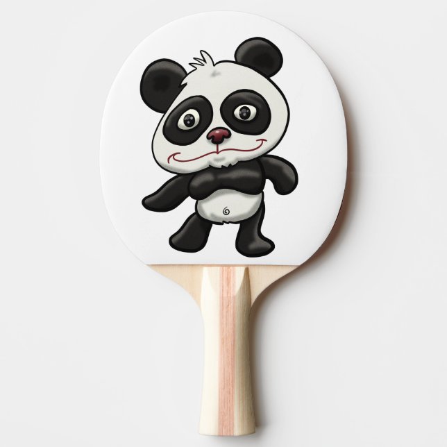 Giant Panda Ping Pong Paddle (Front)