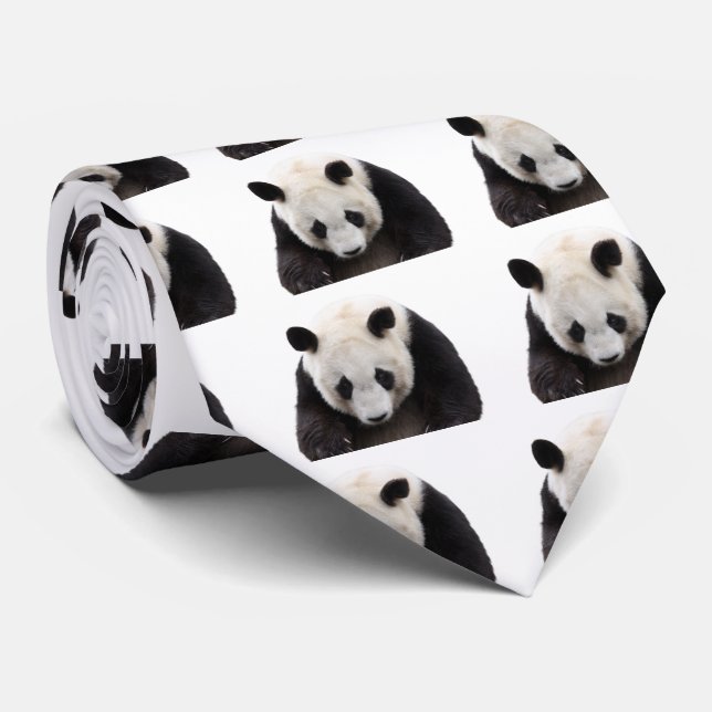 Giant Panda Tie (Rolled)