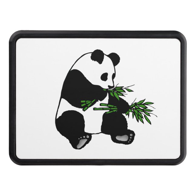 Giant Panda Trailer Hitch Cover (Front)