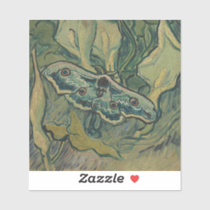 Giant Peacock Moth (1889) by Vincent van Gogh