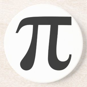 Giant "Pi" Symbol Coaster