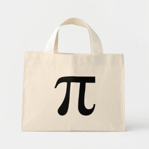 Giant "Pi" Symbol Mini Tote Bag